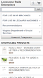Mobile Screenshot of lonesometrails.org